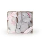 Cangaroo Бебешко 90/75 cm с играчка Elephant grey 108609-Copy