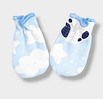 Rainy Бебешки ръкавички с ластик Луна със звезди