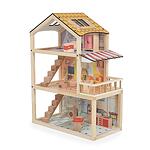 Moni Toys Дървена къща за кукли Nina EV17 109593