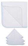 Sevi Baby Памучна кърпа 60х60 см с бял кант 287-0-Copy