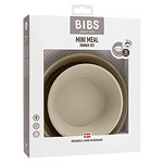 BIBS Комплект за хранене (купичка + чиния) Vanilla
