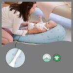 Babymoov Възглавница за бременни и за кърмене B.Love Vegetal Green-Copy
