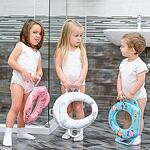 Lorelli Мека приставка за тоалетна чиния с дръжки Sea Blue 10130680009-Copy
