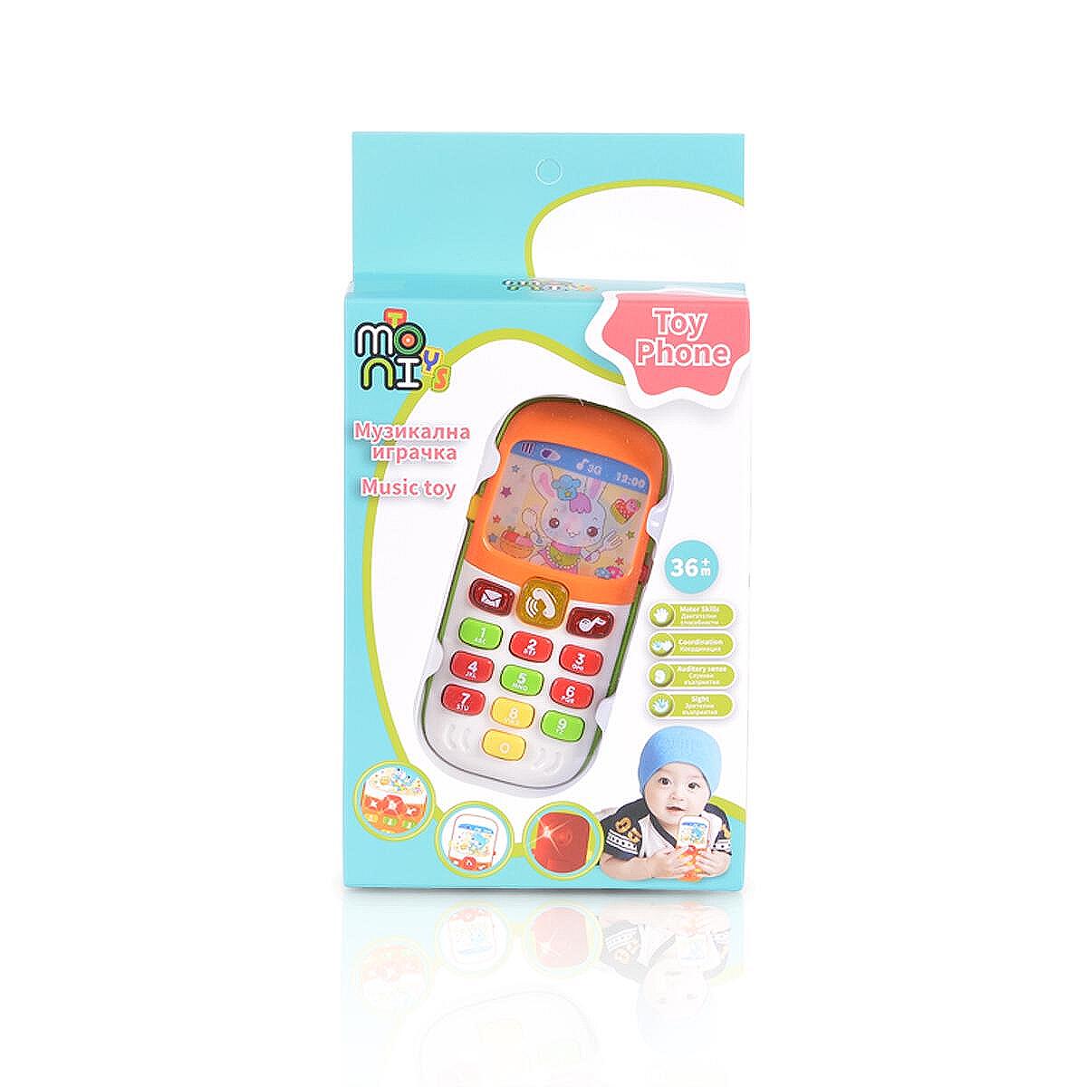 Moni Музикален телефон Toyphone 1060A 101807