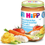 HiPP Бебешко пюре Спагети с риба и зеленчуци в доматен сос 12+ 220 гр.