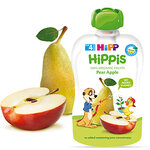 HiPP Плодов десерт HiPPiS ябълка и круша 4+ 100 гр.