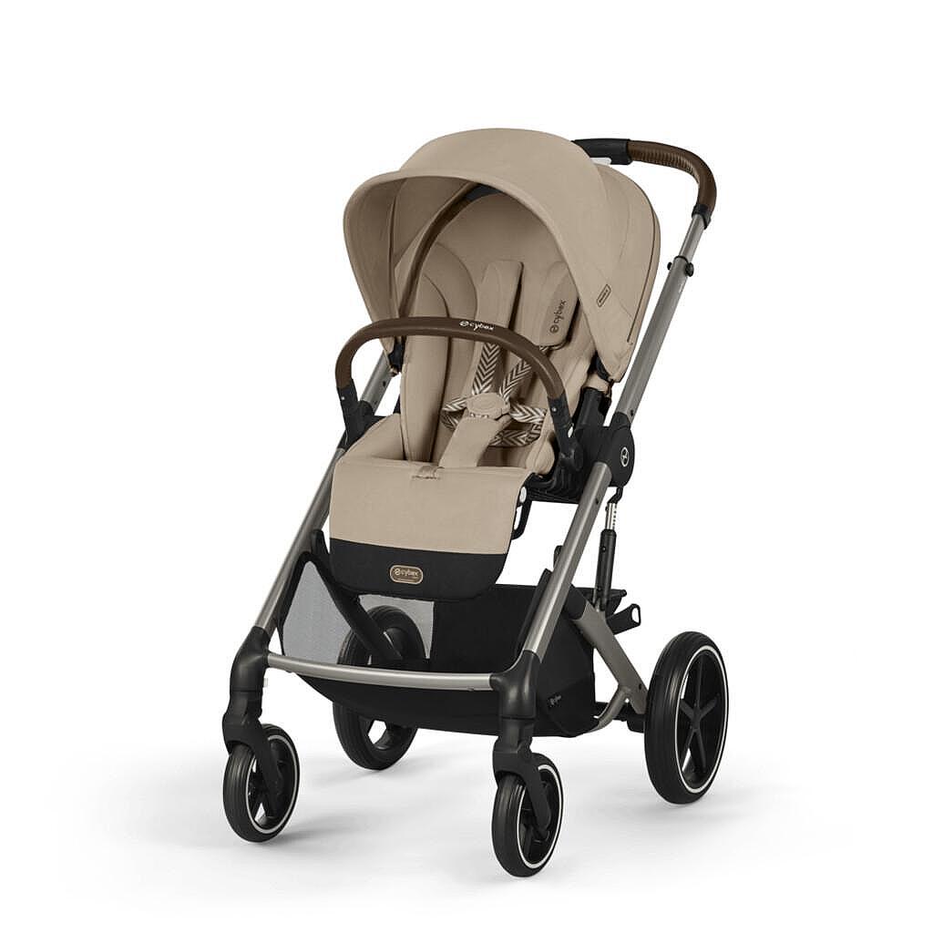 Cybex Бебешка количка Balios S Lux TPE Almond Beige-Copy Cybex Бебешка количка Balios S Lux TPE Almond Beige-Copy