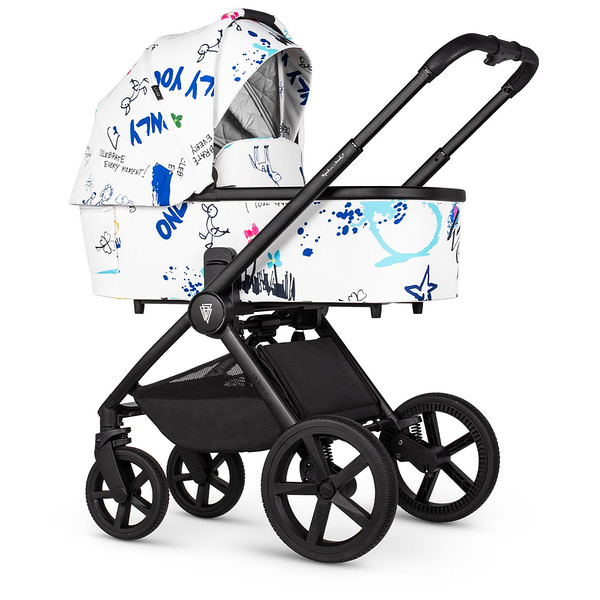 Venicci Комбинирана количка 2 в 1 Upline 2 PB Draft White Venicci Комбинирана количка 2 в 1 Upline 2 PB Draft White