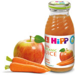 HiPP БИО Сок от ябълки и моркови 4+ 200 мл.