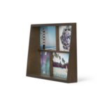 UMBRA Рамка за снимки “EDGE MULTI DESK“ - цвят кафяв - за 4 снимки
