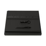 Hugo Boss Комплект химикалка, папка A4 и USB флаш памет Ribbon, черни