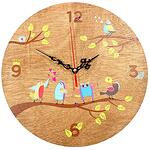 Дизайнерски часовник Wood bird
