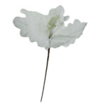 Изкуствено цвете бяло 57см 77025788