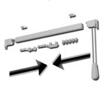 двупосочно (събиране на пердето в ляво и в дясно)