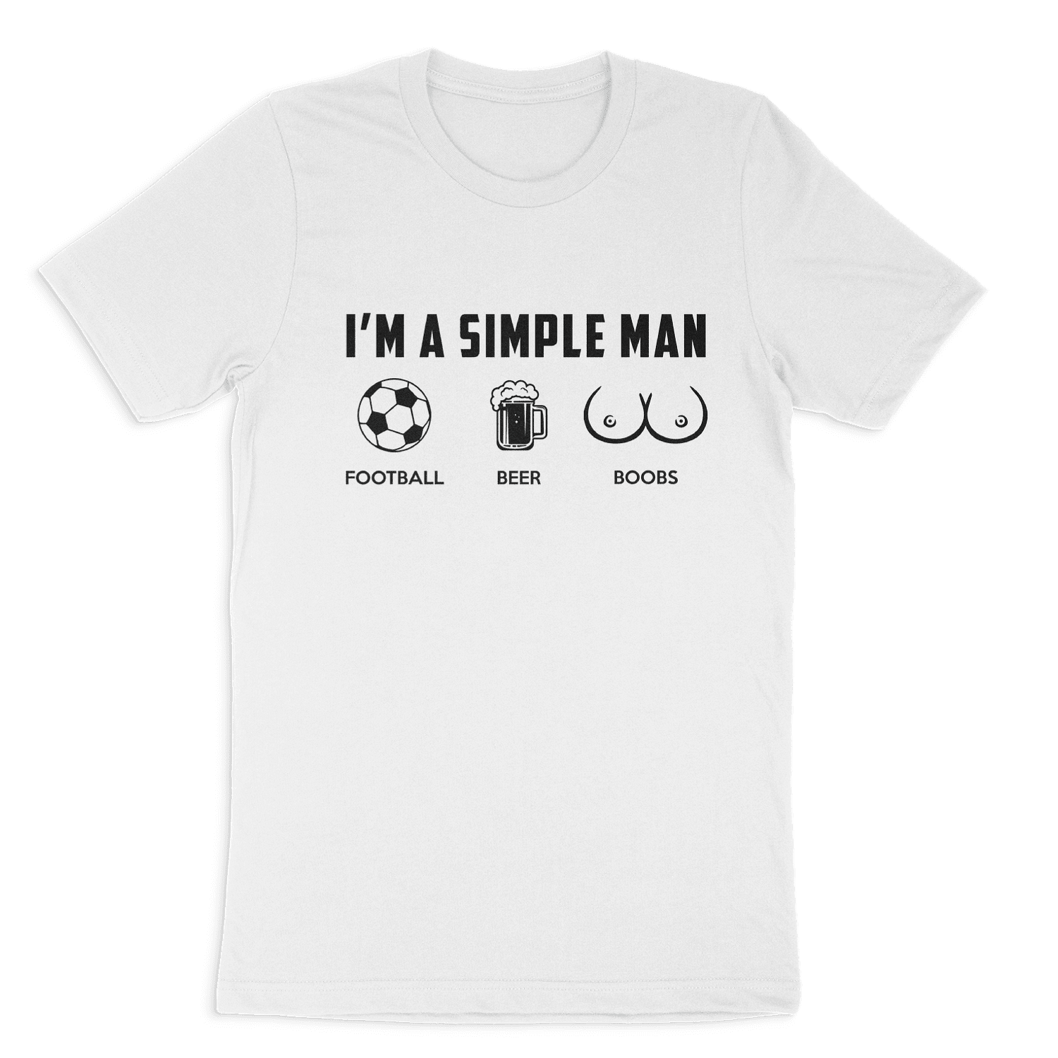 T-shirt If your boobs don't shake when you run you're a man Essential  T-Shirt by Soufka