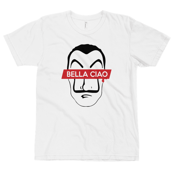 T-shirt Femme Bella Ciao La Casa De Papel Rouge - Taille M, Marque CAUDIE