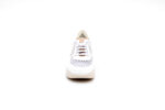 Спортни бели дамски обувки от естествена кожа и текстил 37.00228