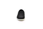 Ежедневни черни мъжки обувки от естествен набук 11.5160