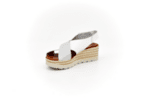 Ежедневни бели дамски сандали от естествена кожа 40.4064