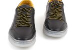 Мъжки спортни черни обувки от естествена кожа 57.22601