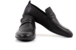 Ежедневни черни мъжки обувки от естествена кожа 57.25901