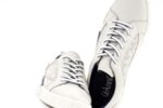 Мъжки бели спортни обувки от естествена кожа 57.72804