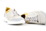 Мъжки бели спортни обувки от естествена кожа 57.70402