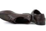 Ежедневни кафяви мъжки обувки от естествена кожа 57.25902