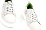 Мъжки бели спортни обувки от естествена кожа 57.24802