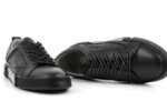 Мъжки спортни черни обувки от естествена кожа 57.72804