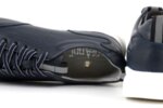 Спортни сини мъжки обувки от естествена кожа 57.24803
