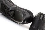Мъжки спортни черни обувки от естествена кожа 57.48711