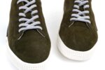 Мъжки спортни зелени обувки от естествен велур 57.72807