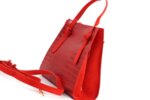 Дамска червена чанта от еко кожа 47.50073