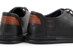 Ежедневни черни мъжки обувки от естествена кожа 57.926