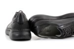 Спортни черни мъжки обувки от естествена кожа 57.25503