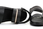 Ежедневни черни мъжки сандали от естествена кожа 57.573