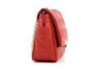 Дамска червена чанта от еко кожа 17.2289