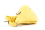 Дамска жълта чанта за кръст от еко кожа 17.2298