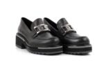 Ежедневни черни дамски обувки от естествена кожа 29.501