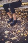 Ежедневни черни дамски обувки от естествен лак 04.1294