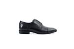 Елегантни черни мъжки обувки от естествена кожа 18.1607