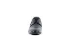 Елегантни черни мъжки обувки от естествена кожа 18.4009