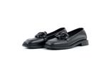 Ежедневни черни дамски обувки от естествена кожа 04.1992