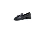 Ежедневни черни дамски обувки от естествена кожа 04.1609
