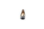 Елегантни черни дамски обувки от естествен лак на висок ток 01.3900