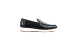 Ежедневни черни мъжки обувки от естествена кожа 11.6118