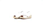 Ежедневни бели дамски сандали от естествена кожа 19.5700