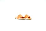 Дамски оранжеви чехли от естествена кожа 51.240