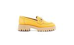 Ежедневни жълти дамски обувки BRUNO PREMI от естествена кожа 46.0103